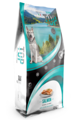 TOP SALMON SOMON VITA MIEL 10KG – Hrană uscată premium, gătită artizanal în Italia, pentru câini adulți de talie medie, crocheta de 10-12mm