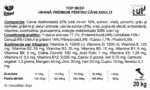 TOP BEEF VITA MIEL OREZ 24/14 (20kg) – Hrană uscată premium, gătită artizanal în Italia, pentru câini adulți de talie medie/mare, crocheta de 14-16 mm - imagine 5